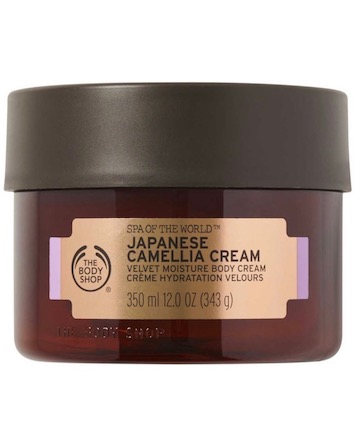 The Body Shop Spa of the World Japanese Camellia Cream Velvet Moisture Body Cream, $36
