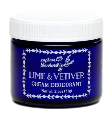 Captain Blankenship Lime & Vetiver Cream Deodorant, $16