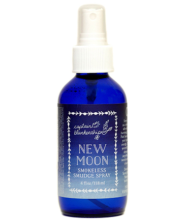 Captain Blankenship New Moon Smokeless Smudge Spray, $20