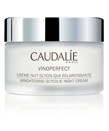 Best Night Cream No. 15: Caudalie Vinoperfect Brightening Glycolic Overnight Cream, $65