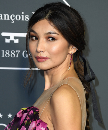 Actress Gemma Chan, jewelry detail, attends the 'Crazy Rich Asians'... News  Photo - Getty Images