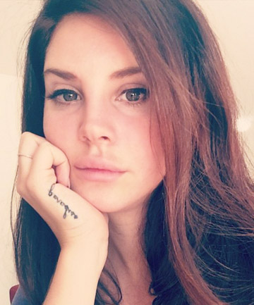 Celebrity Tattoos: Lana del Rey