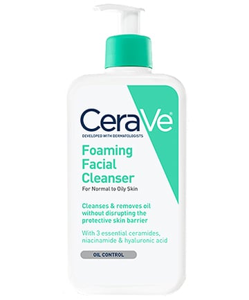 Cerave Foaming Facial Cleanser, $10.99