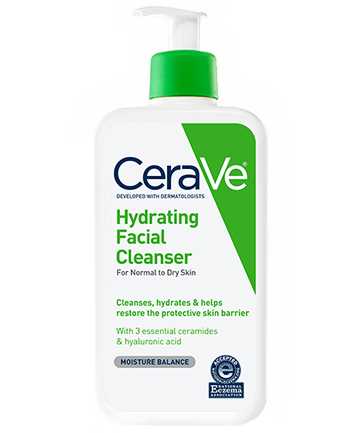 CeraVe Hydrating Facial Cleanser, $14.99