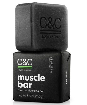 C&C By Clean & Clear Muscle Bar, $8