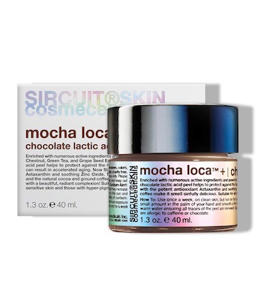 Sircuit Skin Mocha Loca + Chocolate Lactic Acid Peel, $75