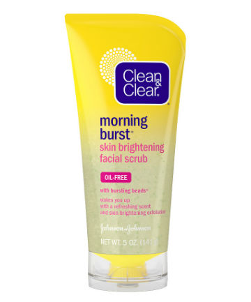 Best Face Scrub No. 2: Clean & Clear Morning Burst Skin Brightening Facial Scrub, $6.57