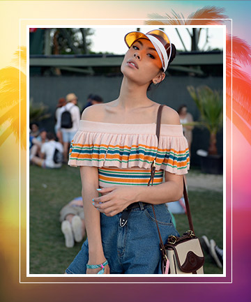 This Striped Ruffled Bardot Top, 19 Coachella Outfits to Inspire Your Next  Music Festival Look - (Page 15)