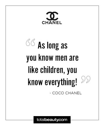 Men Are Like Children Coco Chanel Inspired | Tote Bag