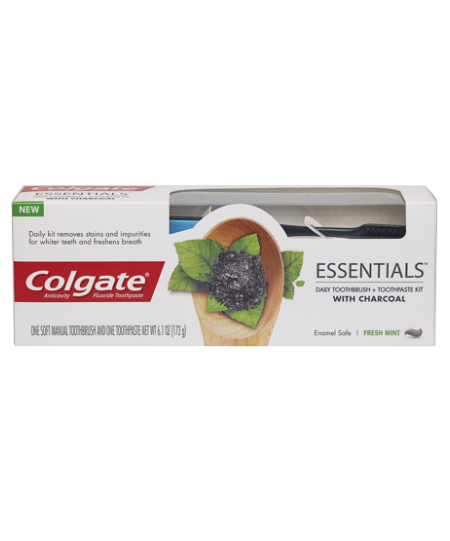 Colgate Essentials Toothpaste With Charcoal $8.97