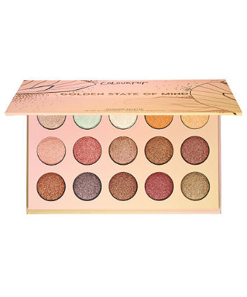 ColourPop Golden State of Mind Shadow Palette, $26