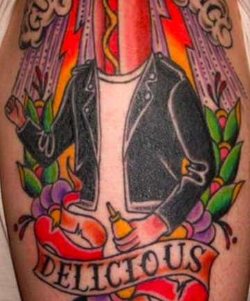 My, What a Delicious Hotdog Tattoo