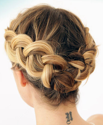 The Crown Braid Cheat for Short Hair , 17 Ridiculously Pretty Ways to Wear  Crown Braids - (Page 8)