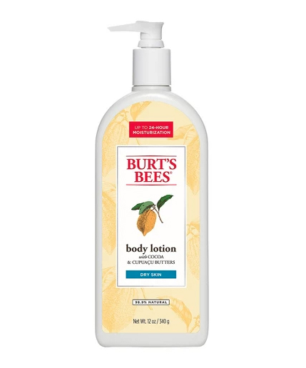 Burt's Bees Body Lotion with Cocoa & Cupuacu Butters, $7.89