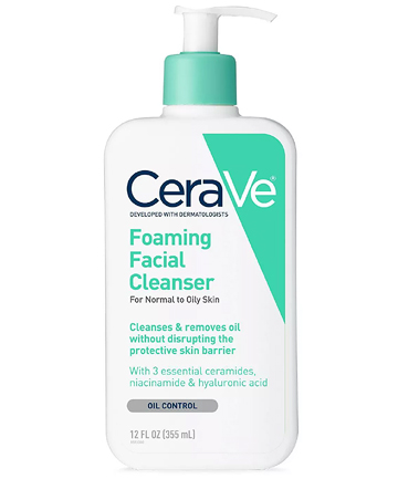 CeraVe Foaming Facial Cleanser, $12.29
