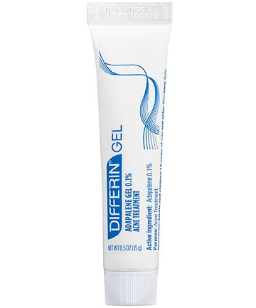 Differin Gel Adapalene Gel 0.1% Acne Treatment, $12.88