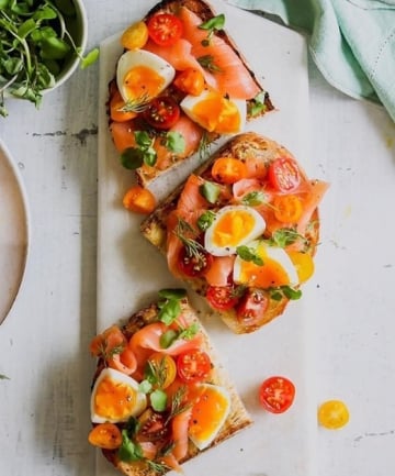 Smoked Salmon and Egg