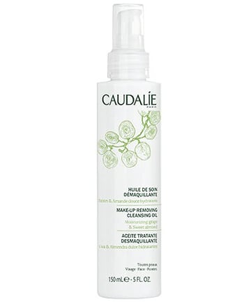 Step 1: Caudalie Make-Up Removing Cleansing Oil, $28