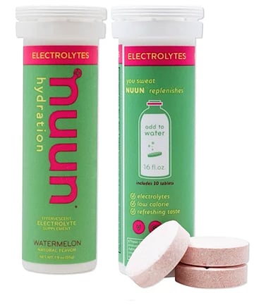 Nuun Hydration Effervescent Electrolyte Supplement, $5.99