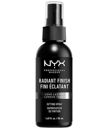 NYX Radiant Finish Setting Spray, $9.50