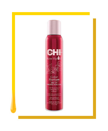CHI Rose Hip Oil Color Nurture Dry UV Protecting Oil, $18