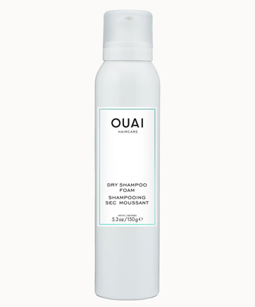 Saturday: Ouai Dry Shampoo Foam, $28