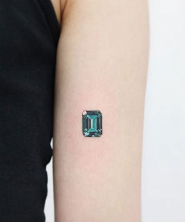 The 21 Prettiest Gemstone Tattoo Ideas Ever