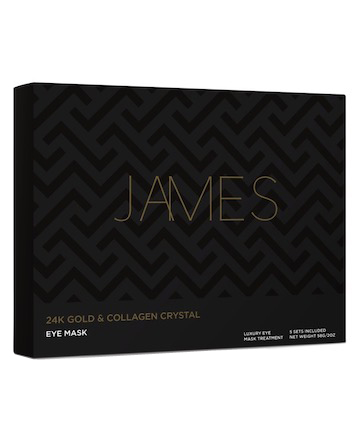 James Cosmetics 24K Gold & Collagen Crystal Eye Mask, $30