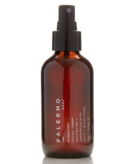 Palermo Body Hydrating Facial Toner — Rosewater + Chamomile, $44