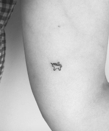 Tattoo tagged with small line art animal ornamental tiny ifttt  little blackwork inner forearm mariloalonso cat other fine line pet  feline  inkedappcom