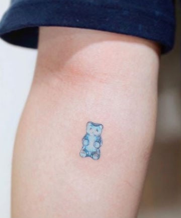 minimalist teddy bear tattooTikTok Search