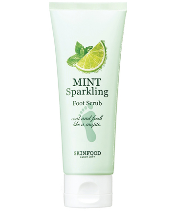 SkinFood Mint Sparkling Foot Scrub, $12