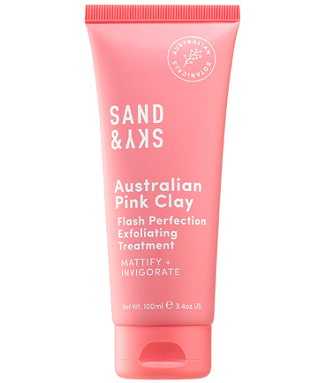 Sand & Sky Australian Pink Clay Flash Perfection Exfoliating Treatment, $43