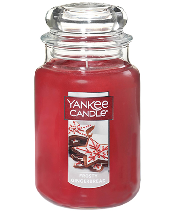 Yankee Candle Frosty Gingerbread Large Classic Jar Candle, $34.95