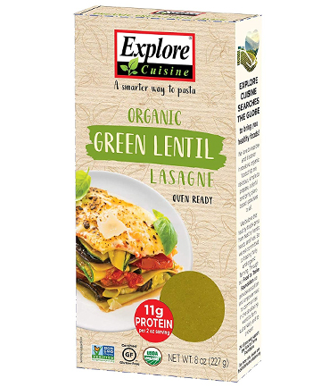 Explore Cuisine Organic Green Lentil Lasagne, $26.99 (Pack of 6)