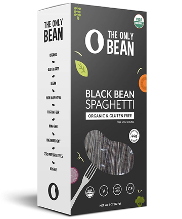 The Only Bean Organic Black Bean Spaghetti Pasta, $6.99
