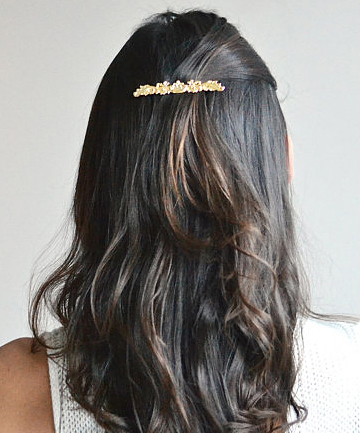 Gold Wedding Hair Barrette, $12.03