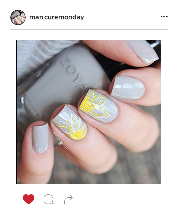 Mani Of The Week Striking Summer Nails Manicuremonday The Best