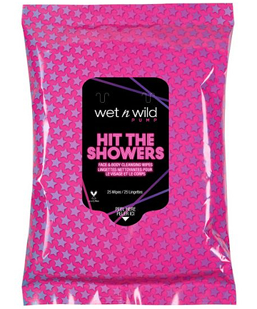 Wet n Wild Hit the Showers - Face & Body Cleansing Wipes, $5.99