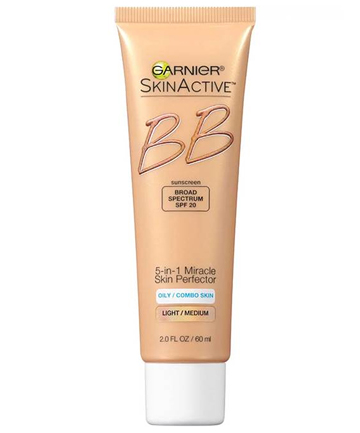 Garnier SkinActive 5-in-1 Miracle Skin Perfector BB Cream Oil-Free, $14.99
