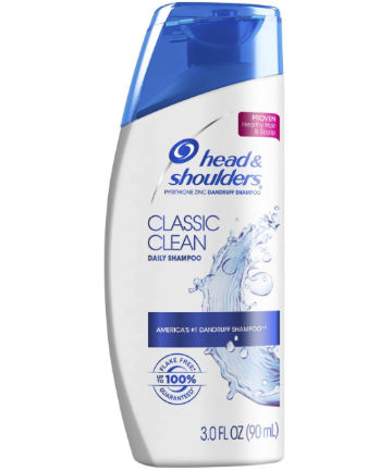Best Drugstore Shampoo No. 17: Head & Shoulders Classic Clean Shampoo, $1.97