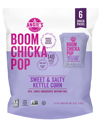Angie's Boomchickapop Sweet & Salty Kettle Corn Snack Packs, $3.29