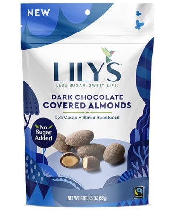 Lily's Chocolate Dark Chocolate Covered Almonds, $5.99