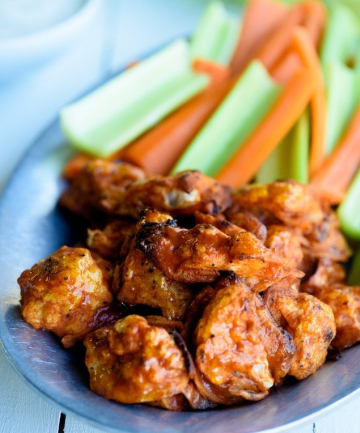 Vegan No-Fry Cauliflower Hot Wings, serves 2-3