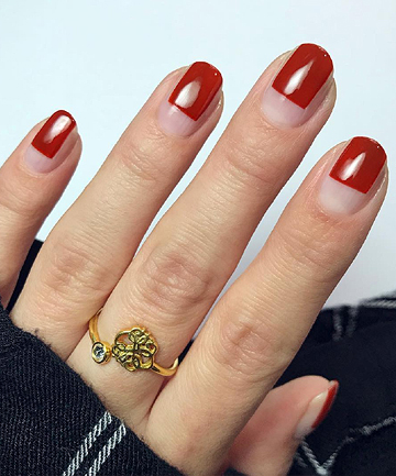 Cut In Half 10 Holiday Inspired Nail Looks That Take Seconds To Create Page 10