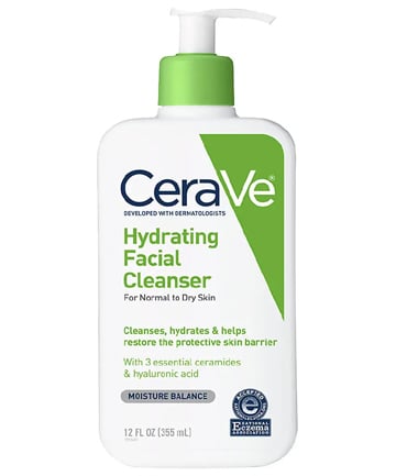 CeraVe Hydrating Facial Cleanser, $11.99