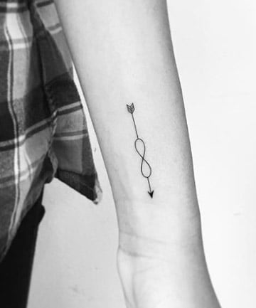 Infinity Arrow Tattoo, 19 Arrow Tattoos That Are Surprisingly Chic - (Page  9)