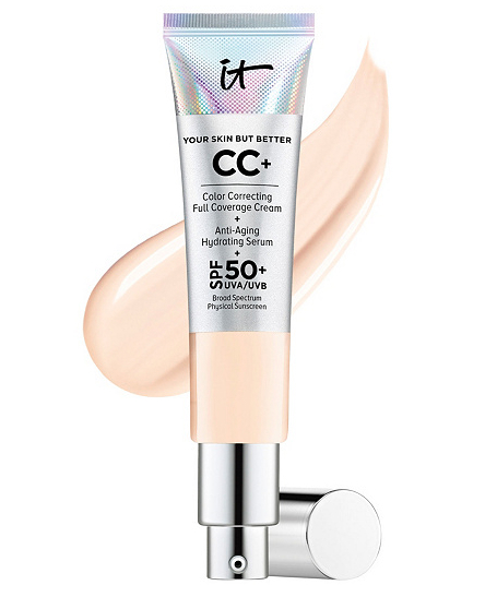 1. IT Cosmetics Your Skin But Better CC Cream with SPF 50, $38