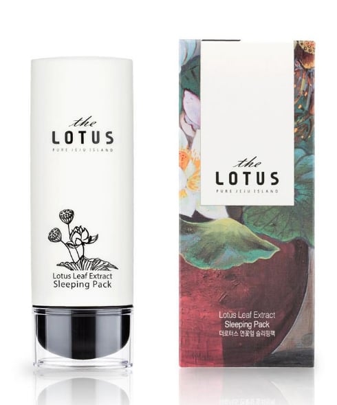 The Lotus Lotus Leaf Extract Sleeping Pack, $39
