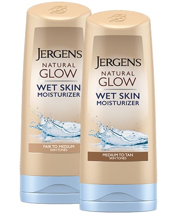 Jergens Natural Glow Wet Skin Moisturizer, $8.64